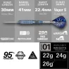 Target - darts Šipky Steel Phil Taylor - Power Gx2 - Swiss Point - 26g