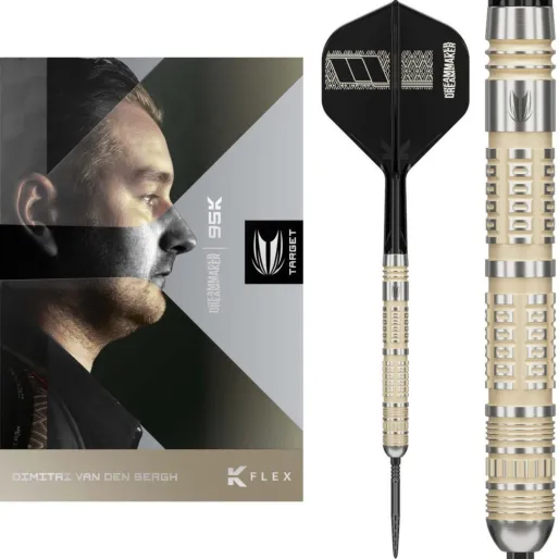 Target - darts Šipky Steel Dimitri van den Bergh - 95K - Swiss Point - 23g