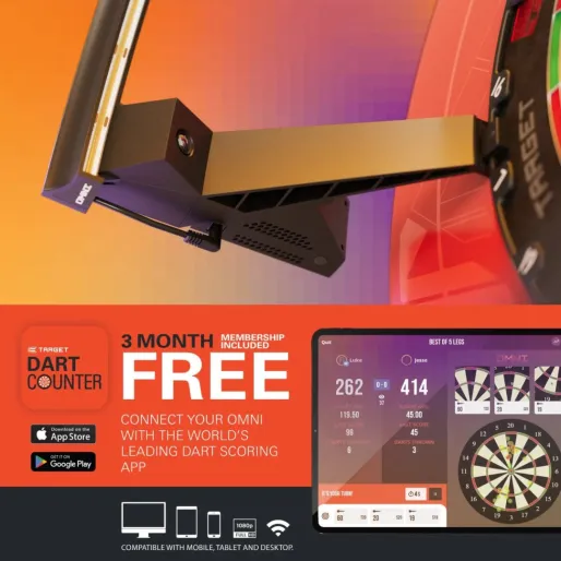 Target - darts Omni Auto Scoring System - Automatický kamerový systém na šipky