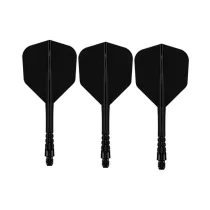 Mission Letky Force 90 Vortex - Standard No6 - Medium - Solid Black F4566