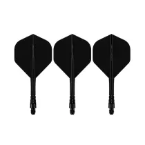 Mission Letky Force 90 Vortex - Standard No2 - Midi - Solid Black F4595