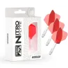 Red Dragon Letky Nitro Flite - No2 - white & red - medium