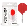 Red Dragon Letky Nitro Flite - No2 - white & red - medium