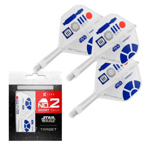 Target - darts Letky K-Flex - Star Wars - R2D2 - No2 - Short - TRG410513