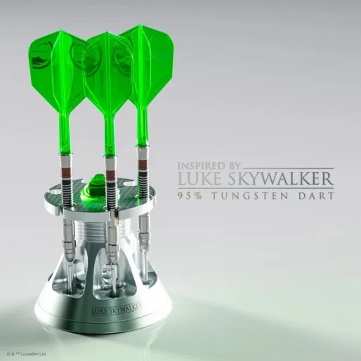 Target - darts Šipky Steel Star Wars - Luke Skywalker - Lightsaber First Edition - Swiss Point - 24g