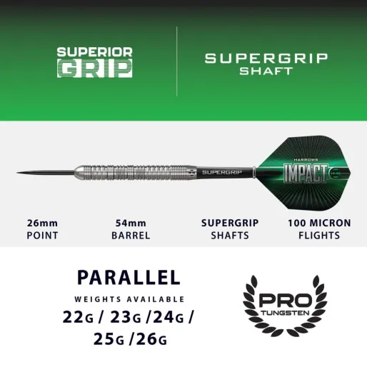 Harrows Šipky Steel Impact - 23g