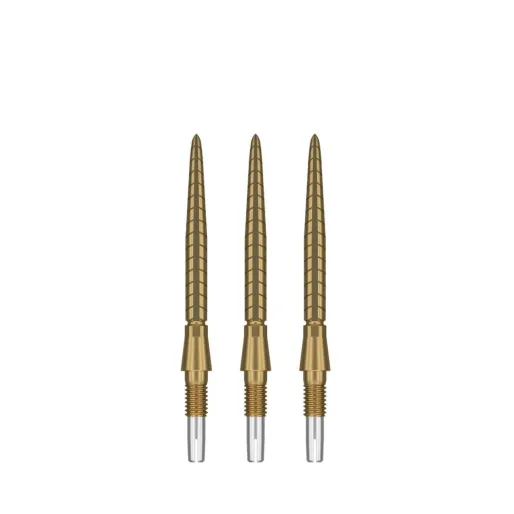 Target - darts Kovové hroty - Swiss Points - Storm Quartz - Gold - 26 mm