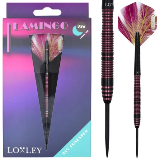 Loxley Šipky Steel Flamingo - 24g