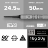 Target - darts Šipky Cryo 11 - 20g