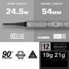 Target - darts Šipky Cryo 12 - 19g