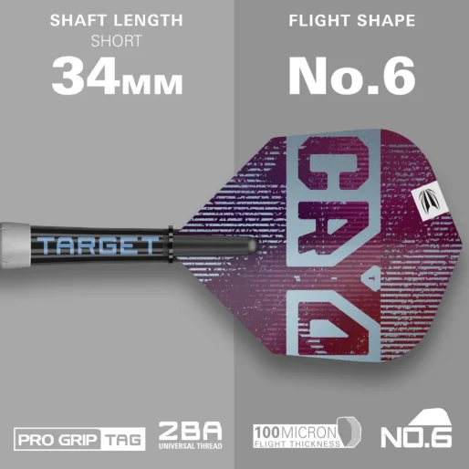 Target - darts Šipky Cryo 12 - 19g
