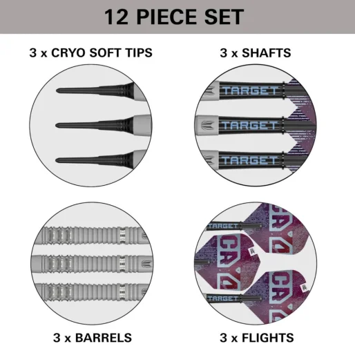 Target - darts Šipky Cryo 13 - 18g