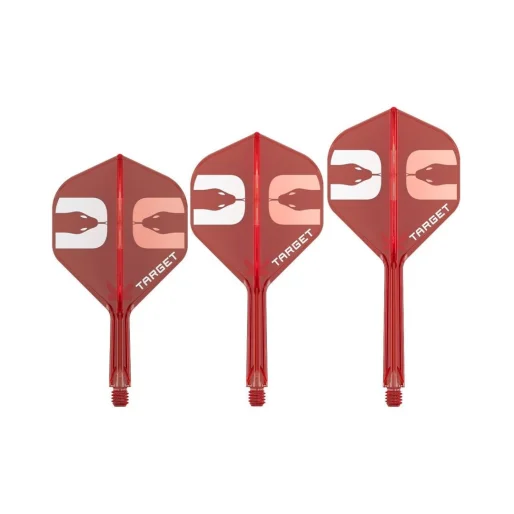 Target - darts Letky K-Flex - Nathan Aspinall - Red - No2 - Midi - TRG410595