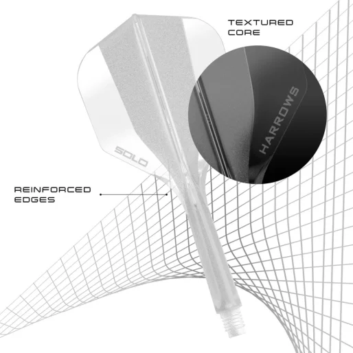 Harrows Letky Solo - No6 - Medium - Clear