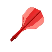 Harrows Letky Solo - No6 - Short - Red