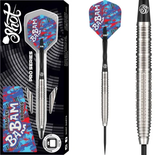 Shot Šipky Steel Pro Series - Bradley Brooks - G2 - 26g