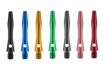 Designa Násadky Anodised Aluminium - extra short - black