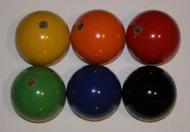 Lucio Londero Kroket náhradní koule 90 mm - 1 ks - červená