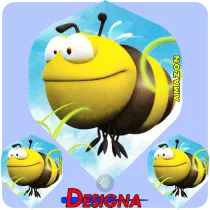 Designa Letky Amazon 3D Life Bumble Bee F1600