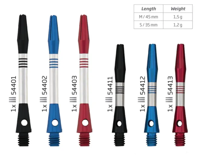 Bull's Násadky Cetra - medium - red