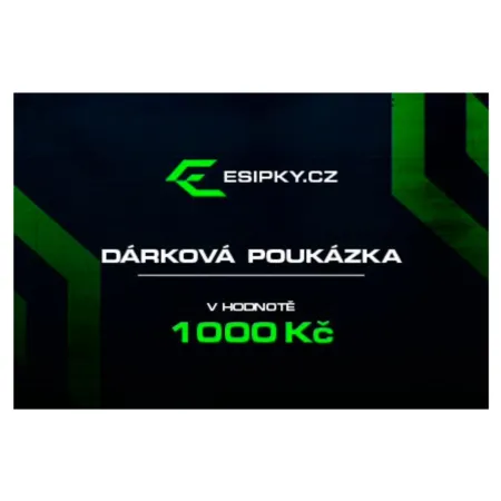 Dárková poukázka 1000,- Kč - Fyzicky
