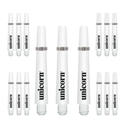 Unicorn Násadky Gripper 3 - short - pack 5 sets - white