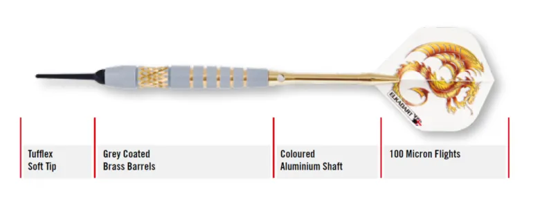 Elkadart Šipky Golden Dragon - 16g