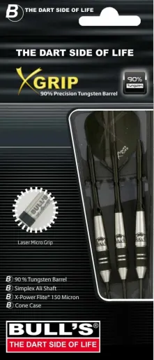 Bull's Šipky Steel X-Grip X3 - 22g