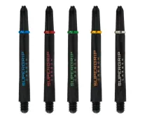 Harrows Násadky Supergrip Carbon - midi - black gold