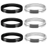 Mission S-Lock Rings - kroužky na násadky - 3 ks - black