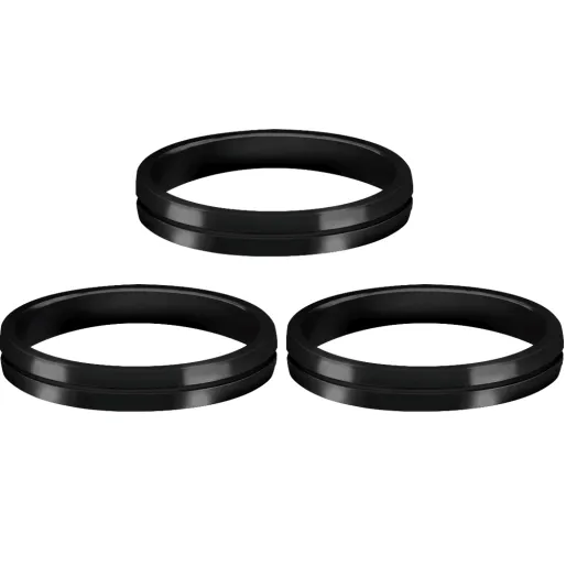 Mission S-Lock Rings - kroužky na násadky - 3 ks - black