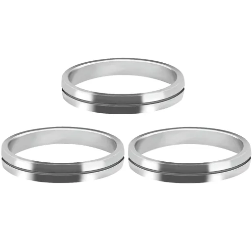 Mission S-Lock Rings - kroužky na násadky - 3 ks - black