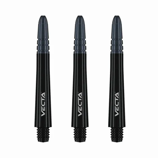 Winmau Násadky Vecta - medium - black silver