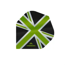 Mission Letky Alliance Union Jack - Black / Green F3083