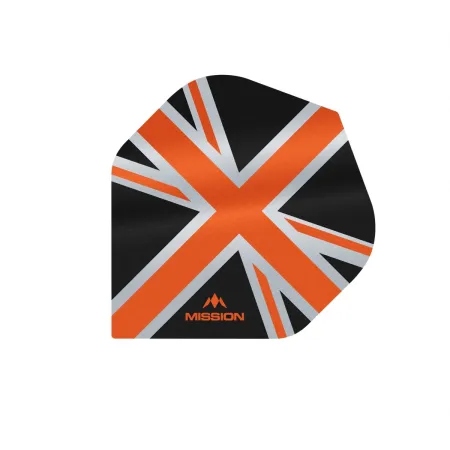 Mission Letky Alliance Union Jack - Black / Orange F3084