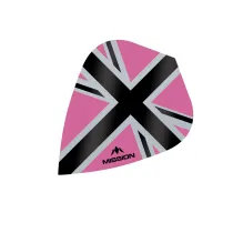 Mission Letky Alliance-X Union Jack - Pink / Black F3117