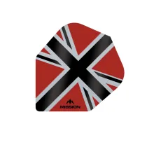 Mission Letky Alliance-X Union Jack No6 - Red / Black F3120