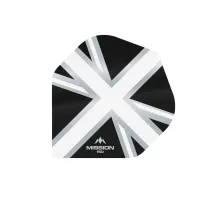 Mission Letky Alliance Union Jack - 150 - Black / White F3136