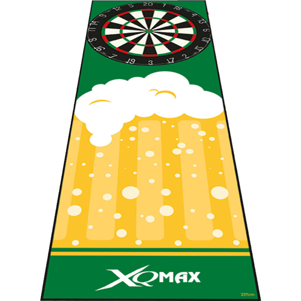 XQMax Darts Dart Mat Koberec k terči Beer Ešipky